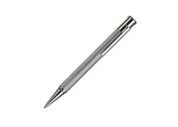 Kugelschreiber Design 04 Princess cut, Silber, platiniert