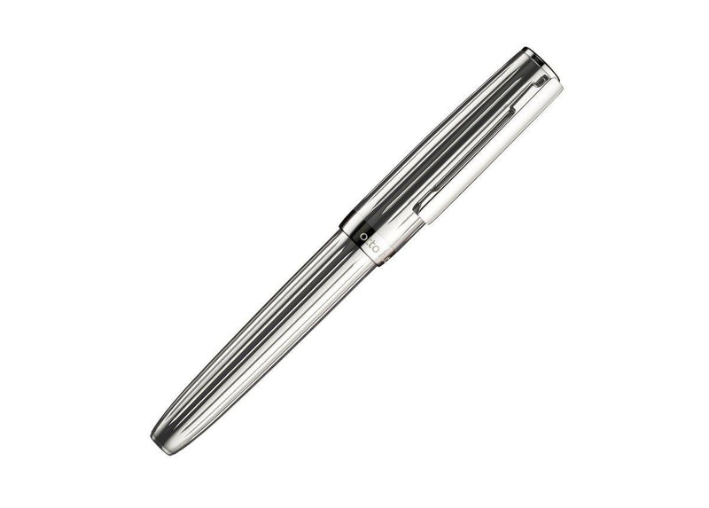 Füllfederhalter Design 07 Sterlingsilber, platiniert
