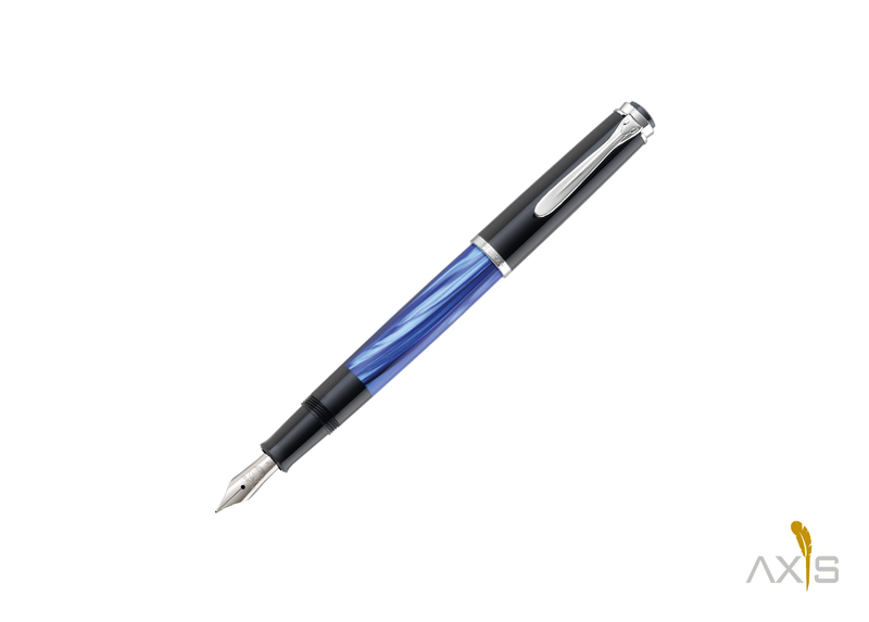 Füllhalter M205 Blau marmoriert - Pelikan