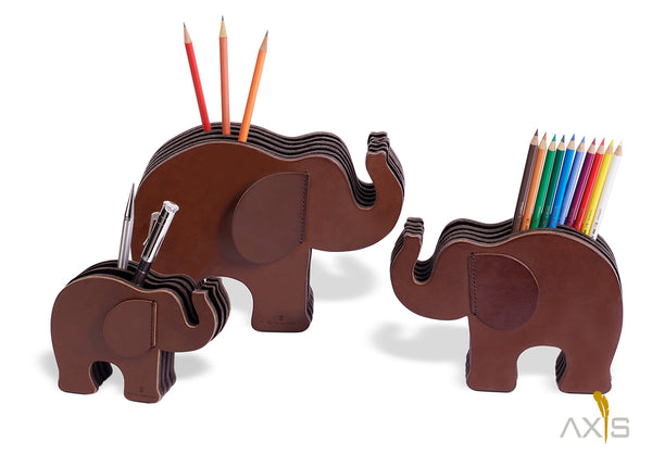 Graf von Faber-Castell Elefant, dunkelbraun, groß