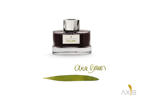 Tinte im Glas, Olive Green, 75ml - Graf von Faber-Castell