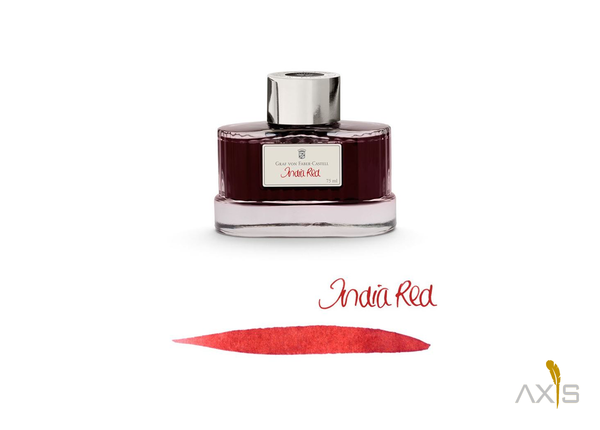 Tintenglas India Red 75ml - Graf von Faber-Castell