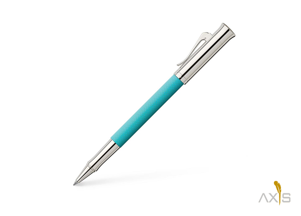 Tintenroller Guilloche Turquoise - Graf von Faber-Castell