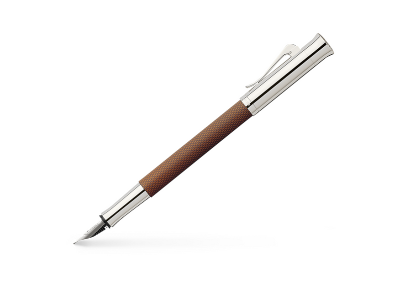 Graf von Faber-Castell Füllfederhalter Guilloche Cognac