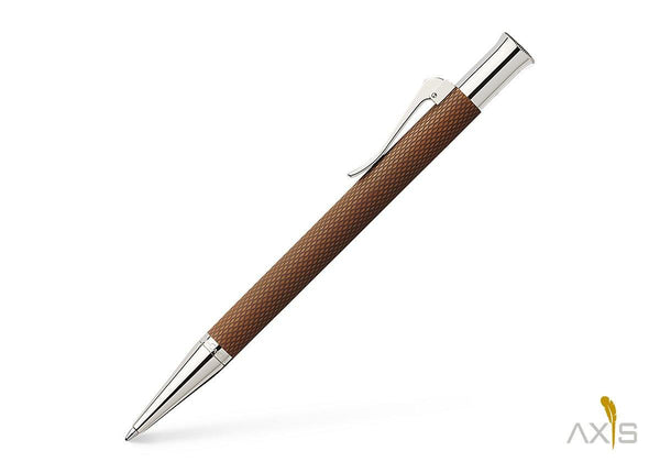 Drehkugelschreiber Guilloche, Cognac - Graf von Faber-Castell