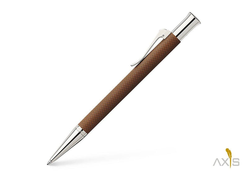 Drehkugelschreiber Guilloche, Cognac - Graf von Faber-Castell