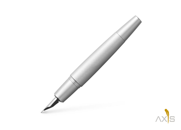 Füllhalter e-motion pure Silver - Faber-Castell