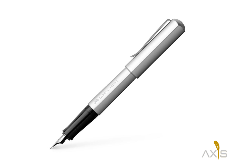 Füllhalter Hexo silber - Faber-Castell