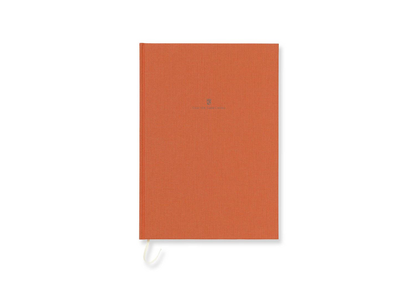 Graf von Faber-Castell Buch mit Leineneinband A4 Orange