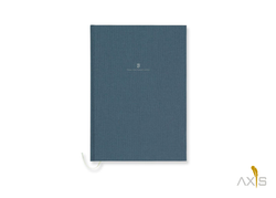 Buch mit Leineneinband A4 Blau - Graf von Faber-Castell