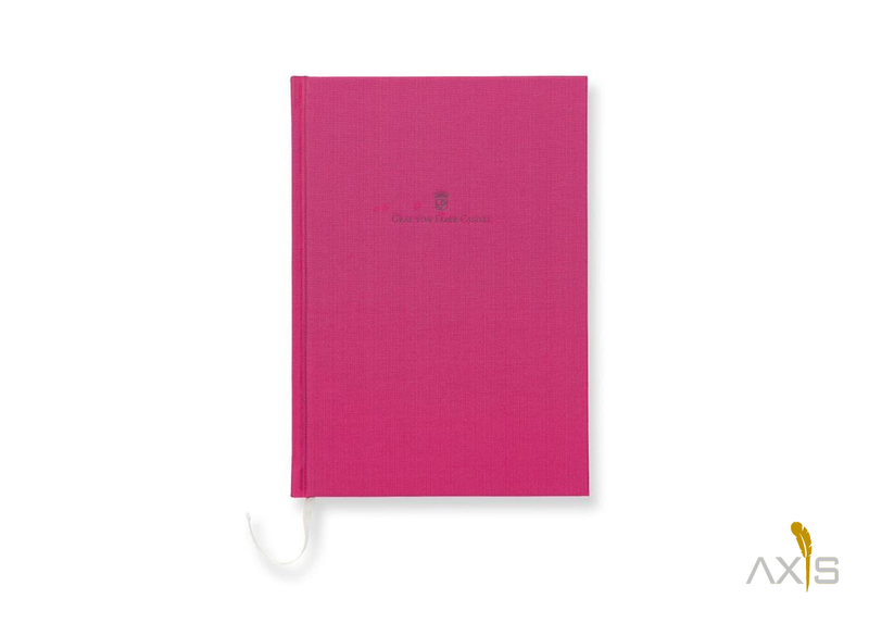 Buch mit Leineneinband A5 Electric Pink - Graf von Faber-Castell