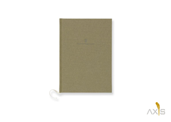 Buch mit Leineneinband A5 Olive Green - Graf von Faber-Castell