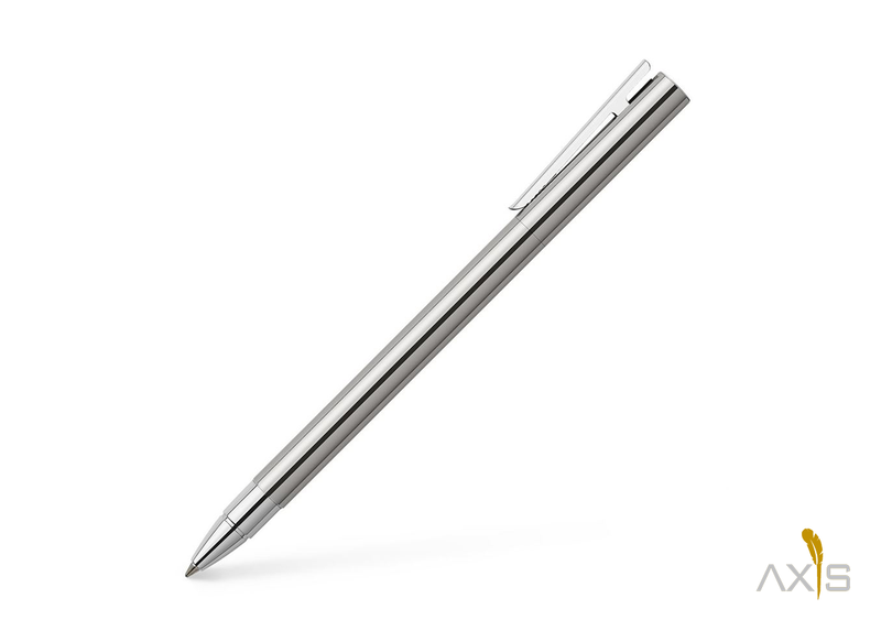 Tintenroller Neo Slim Edelstahl glänzend - Faber-Castell