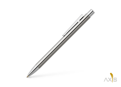 Kugelschreiber Neo Slim Edelstahl glänzend - Faber-Castell