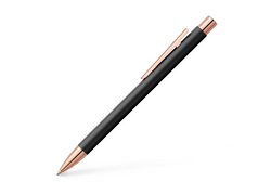 Kugelschreiber Neo Slim Metall Schwarz rosegold