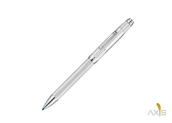 Époque 2-Farb-Drehkugelschreiber mit feinem Korn-Design - Waldmann