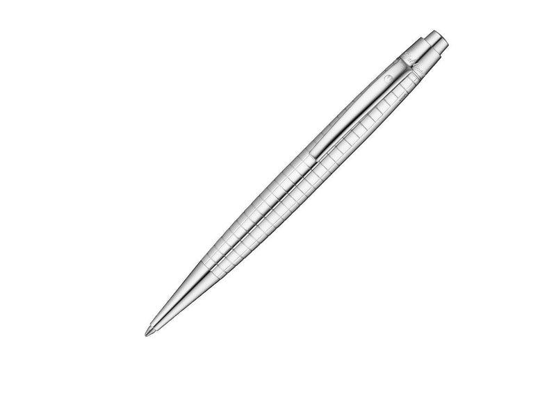 Concorde Kugelschreiber,  Quadrat-Design, Silber