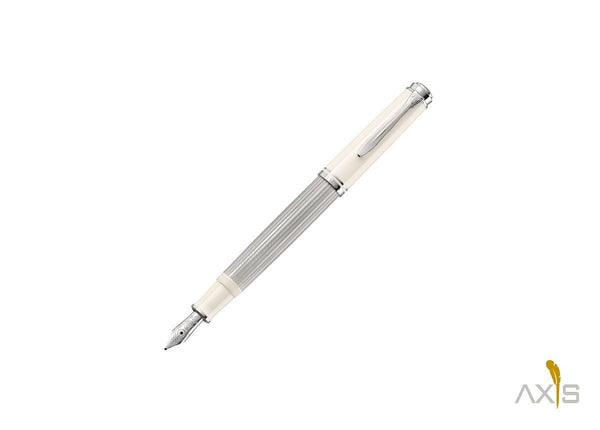 M405 Füllhalter Silber-Weiß - Pelikan