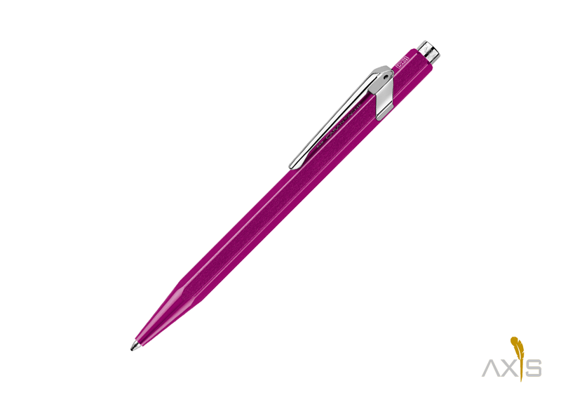 Kugelschreiber 849 Metal-X Violett - Caran d'Ache