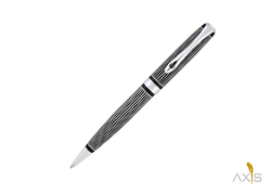 Kugelschreiber Excellence A plus Wave guillochiert lapis schwarz - Diplomat