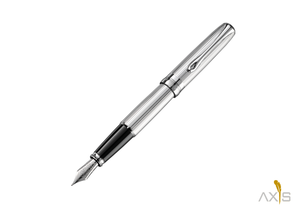 Füllhalter Excellence A2 guillochiert chrom - Diplomat