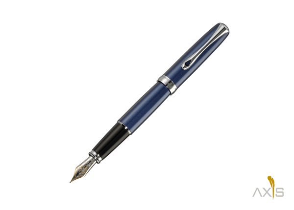 Füllhalter Excellence A2 Midnight blue chrom - Diplomat