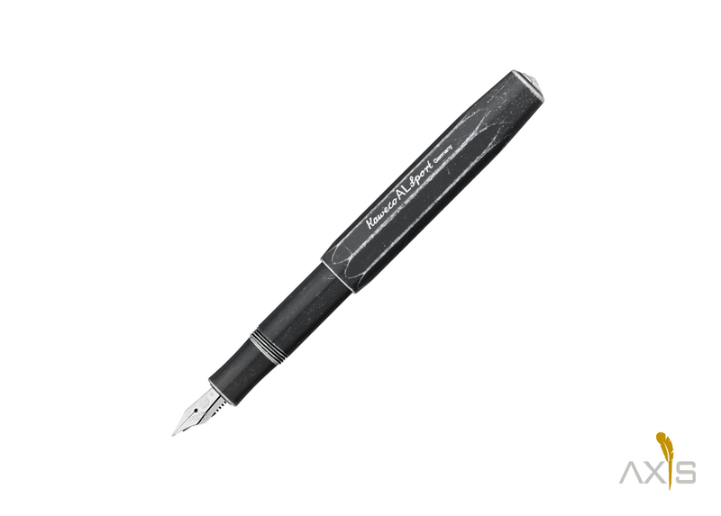 Kaweco AL SPORT Füllhalter schwarz stone washed - Kaweco