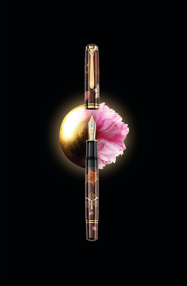Pelikan Füllhalter Limited Edition Maki-e  Snow MoonFlowers M1000-M EDI Nr.43