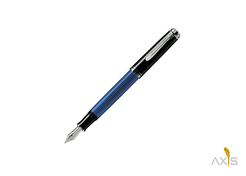 Füllhalter Souverän M405 schwarz-blau - Pelikan