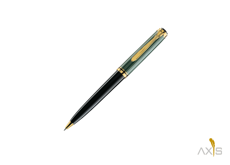 Kugelschreiber Souverän K800 schwarz-grün - Pelikan