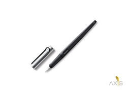 LAMY joy AL Füllhalter schwarz/silber 1,5 - LAMY