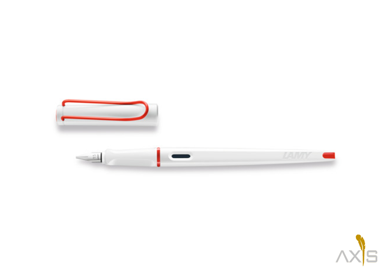 LAMY joy Füllhalter weiß/rot 1,5 - LAMY
