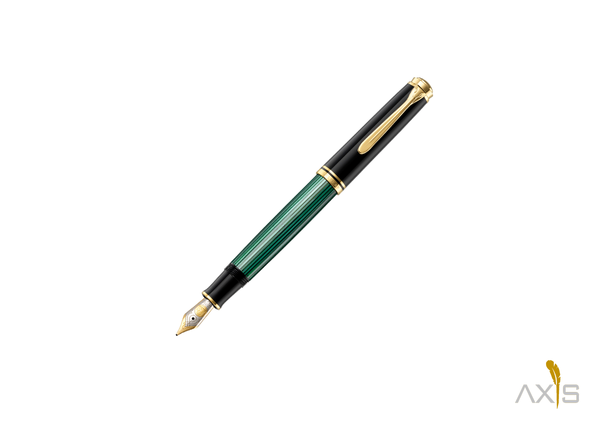 Füllhalter Souverän M800 schwarz-grün - Pelikan